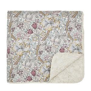 William Morris Golden Lily in Fig Throw